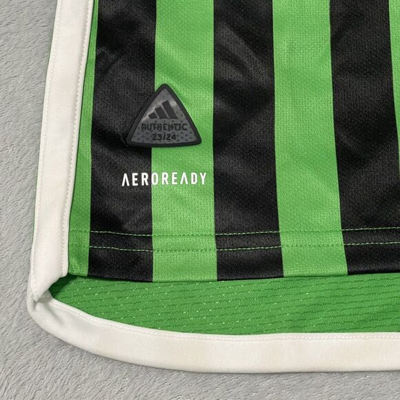 Austin FC Jersey Mens Medium Green Home Kit adidas Authentic MLS Soccer ATX - Picture 6 of 14